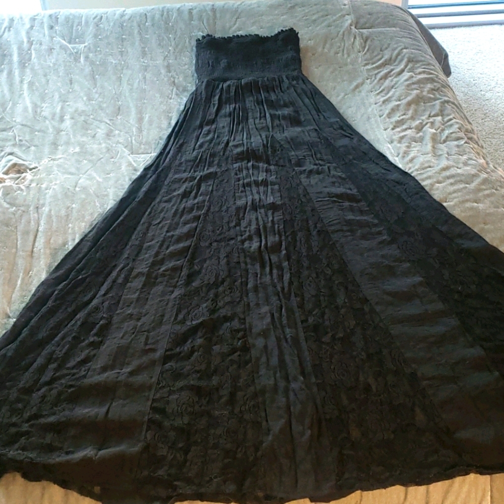 Gorgeous black sundress/gown